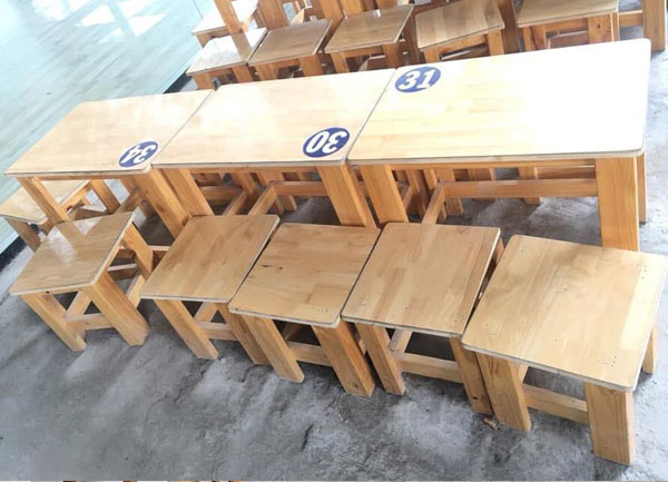 Bàn ghế cafe quán ăn nhà hàng xưởng nội thất tại Bình Dương mã 300