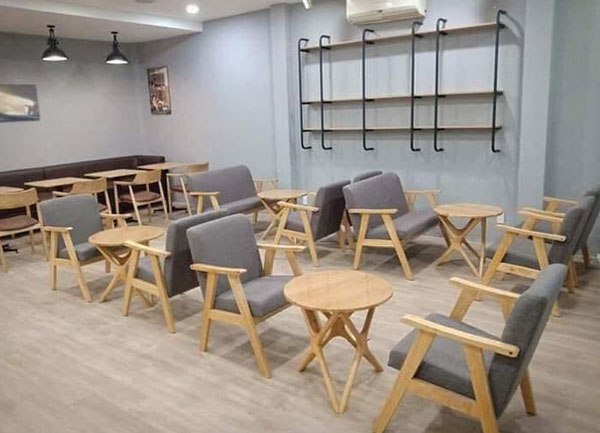 Mua bàn ghế cafe quán ăn nhà hàng giá rẻ tại Xưởng Bình Dương, mã 302