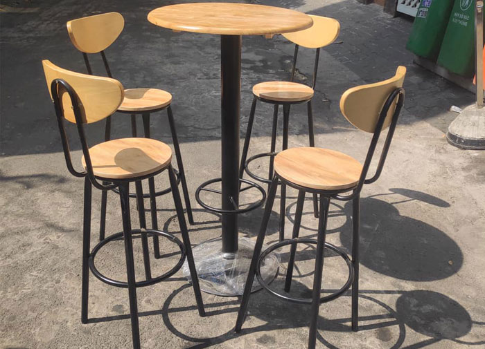Mua bàn ghế quầy bar quán bar cafe tại Bình Dương mã 309