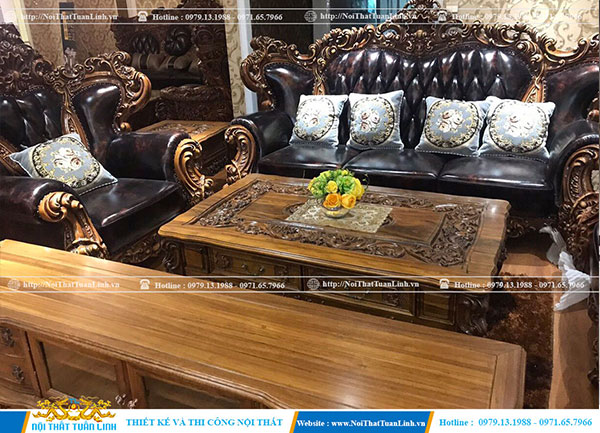 Bộ nội thất cổ điển sang trọng đẳng cấp
