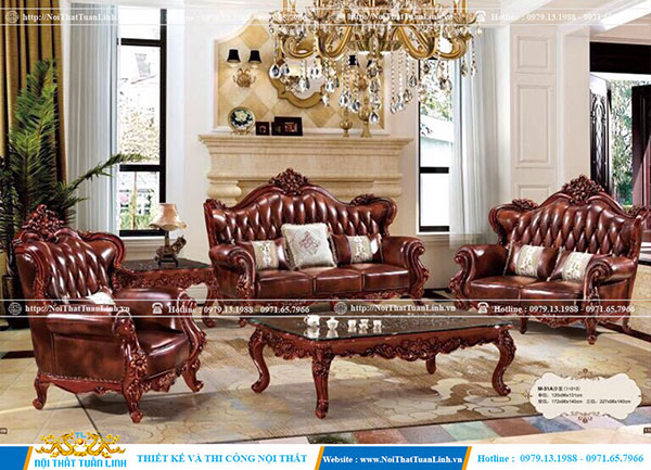Thi công nội thất gỗ cổ điển