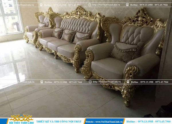 Sản xuất thi công ghế sofa cổ điển