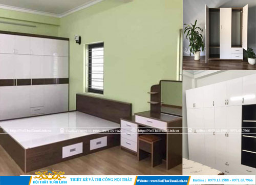Xưởng sản xuất nội thất giá rẻ giường ngủ,tủ áo,tủ bếp TPHCM