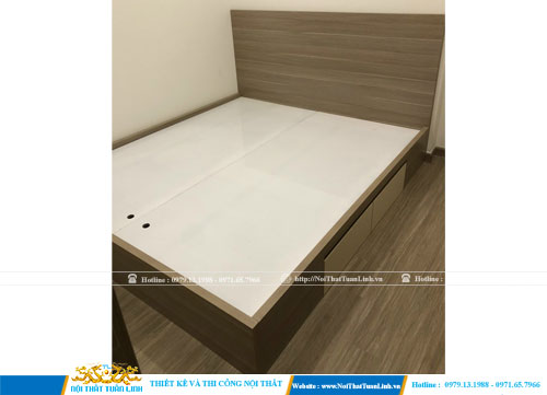 Giường ngủ gỗ công nghiệp giá rẻ Bình Dương