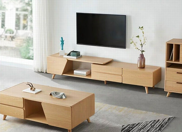 Mua bán kệ tivi đơn giản giá rẻ tại xưởng nội thất Bình Dương