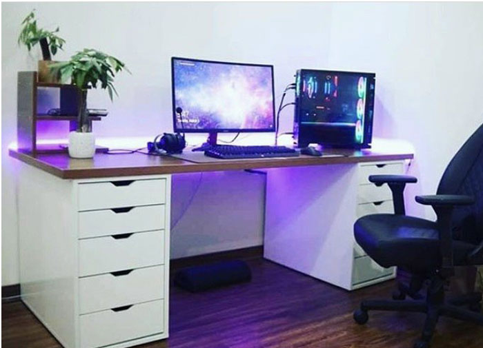 Bán bàn làm việc gỗ công nghiệp giá rẻ tại Bình Dương, mã 1295