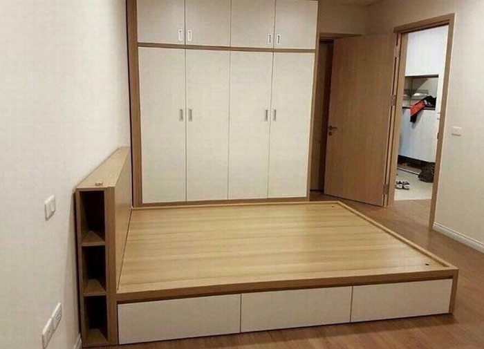 Mua bán giường tại Bình Dương,tủ quần áo gỗ công nghiệp giá rẻ mã 1279