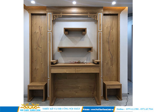Mẫu thiết kế phòng thờ PT01