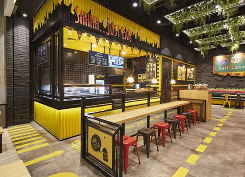 Tham khảo thiết kế nội thất nhà hàng BBQ với thiết kế nổi bật vui nhộn