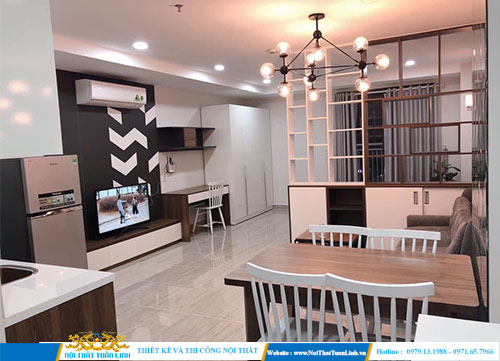Thi công nội thất căn hộ trọn gói giá rẻ