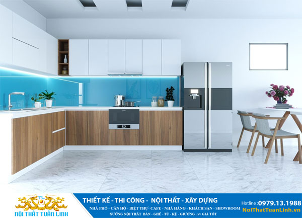 Báo giá thiết kế thi công phòng bếp đẹp trọn gói tại Bình Dương