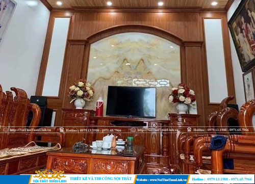 Thi công nội thất nhà phố Tân Cổ Điển tại Bình Dương