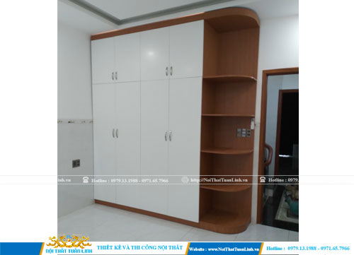 Thi công lắp đặt tủ quần áo nội thất Bình Dương