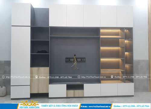 Nội thất tủ trưng bày phòng khách hoặc phòng ngủ Bình Dương