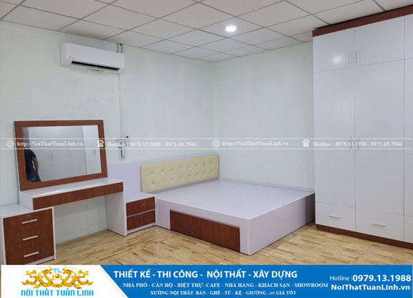Thi công nội thất phòng ngủ tại Bình Dương