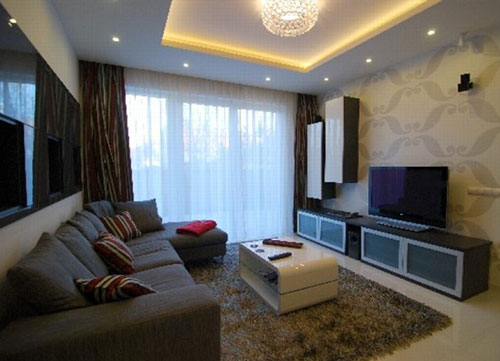 Thiết kế nhà đẹp 2 tầng,với gam màu trắng đỏ đen