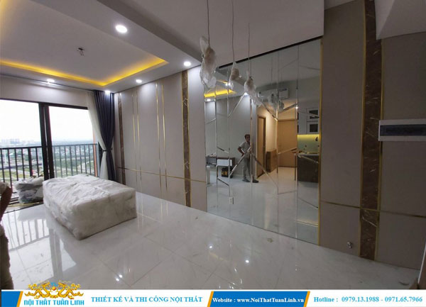 Thiết kế thi công nội thất căn hộ nhà phố tại Thủ Dầu Một Bình Dương