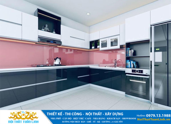 Báo giá Thiết kế thi công nội thất nhà bếp đẹp Bình Dương