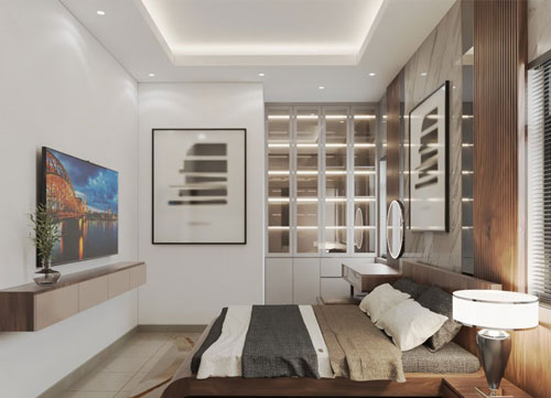 Thiết kế thi công ,nội thất phòng ngủ tại Bình Dương, TPHCM