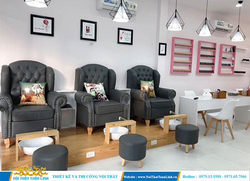 Thiết kế thi công salon Nail
