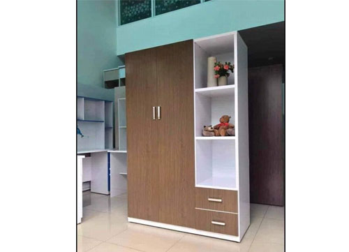 Mẫu tủ quẩn áo căn hộ nhà phố đẹp tại Bình Dương