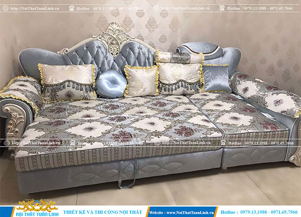 Mua bộ bàn ghế sofa cổ điển cao cấp giá tốt tại Bình Dương, TPHCM