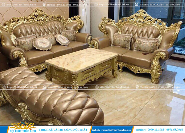 Bộ ghế sofa cổ điển cao cấp giá tốt cạnh tranh tại Bình Dương