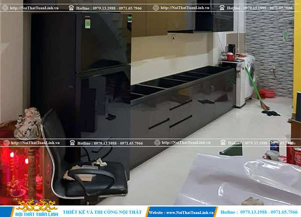 Thiết kế thi công lắp đặt tủ bếp giá thành tốt nhất