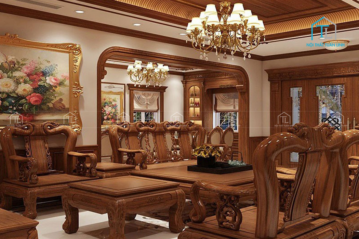 Nội thất phòng khách – Thiết kế và thi công nội thất trọn gói tại Bình Dương, TPHCM và khu vực