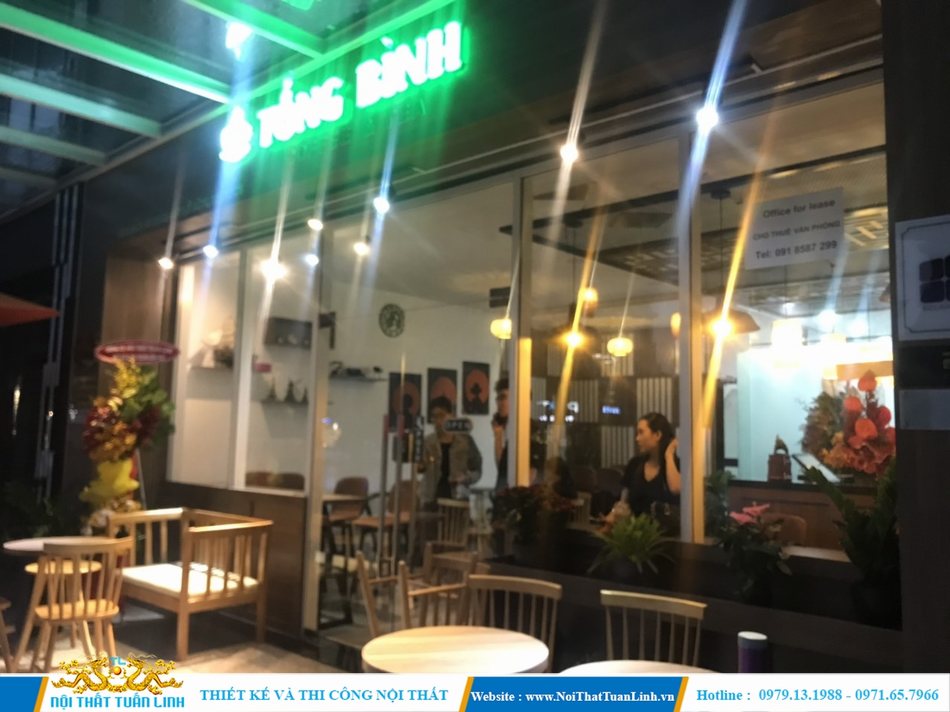 Nội thất quán Tống Bình coffee & tea