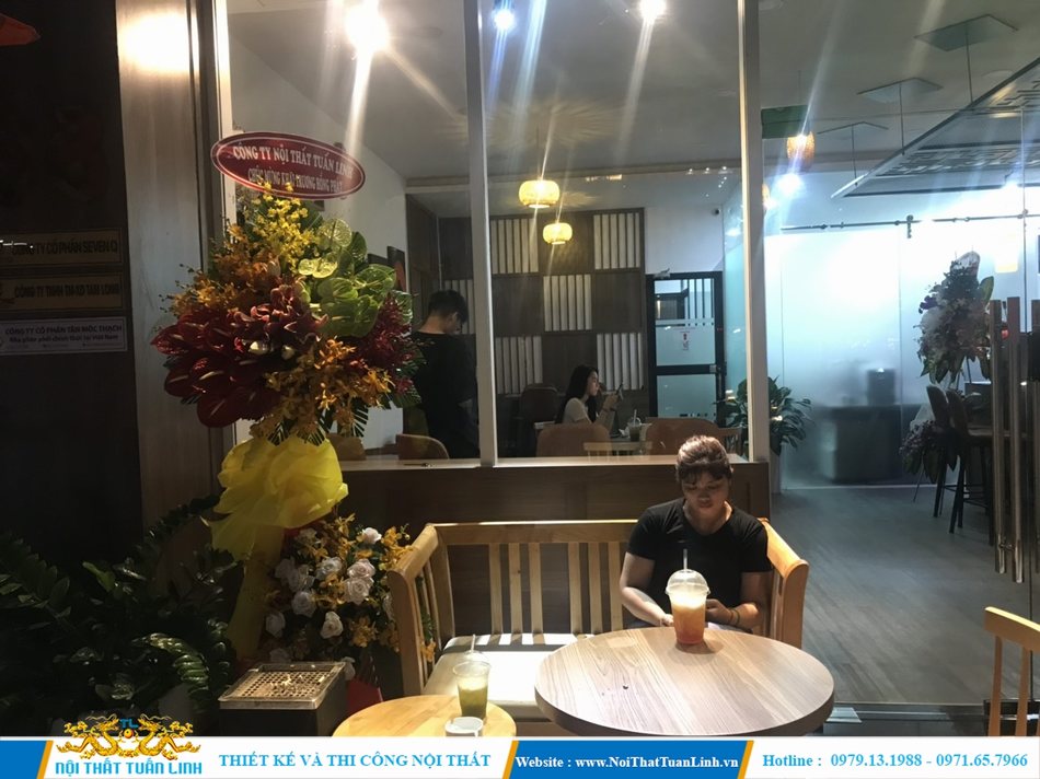 Nội thất quán Tống Bình coffee & tea