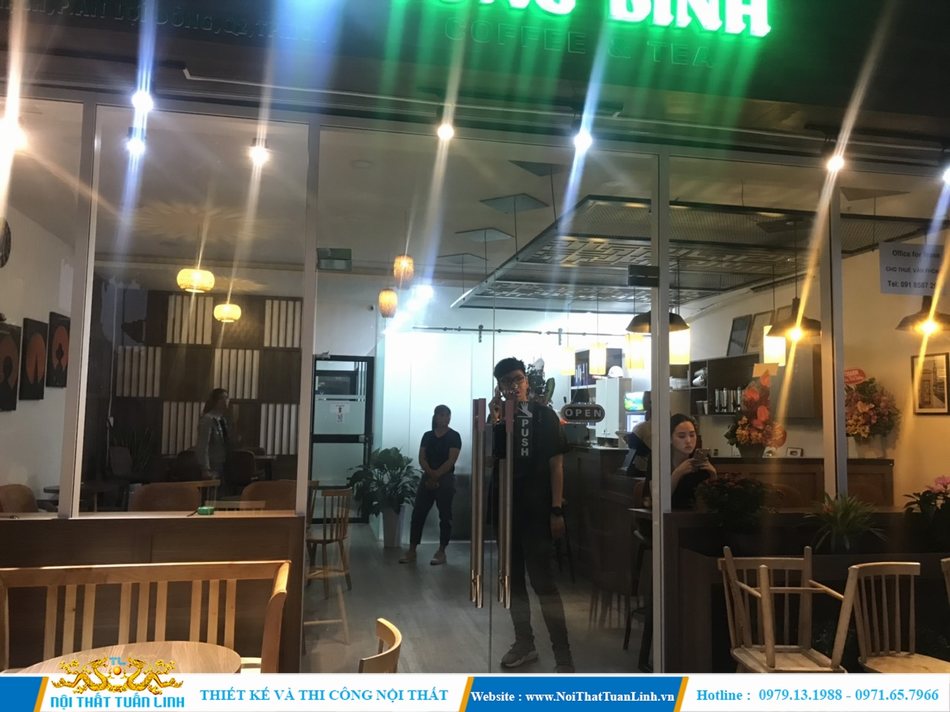 Nội thất quán Tống Bình coffee & tea