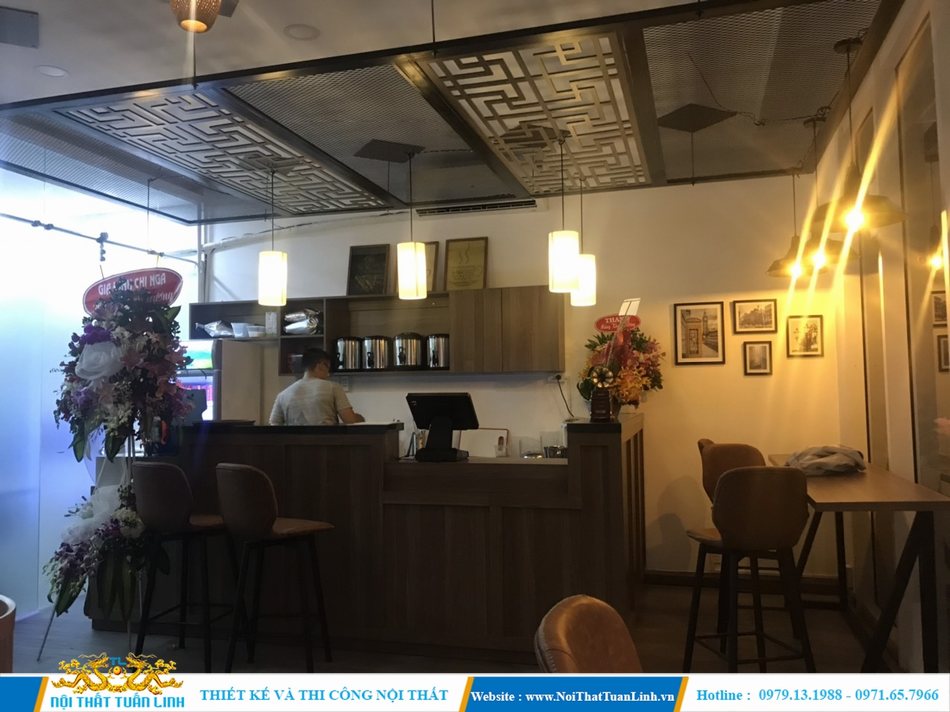 Nội thất quán Tống Bình coffee & tea