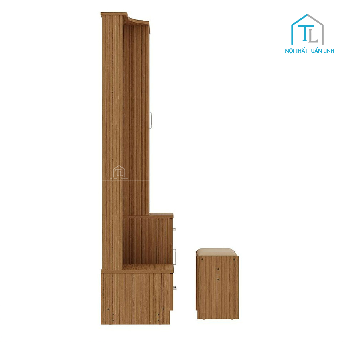 Gỗ MDF chống ẩm phủ Melamine vân gỗ Teak