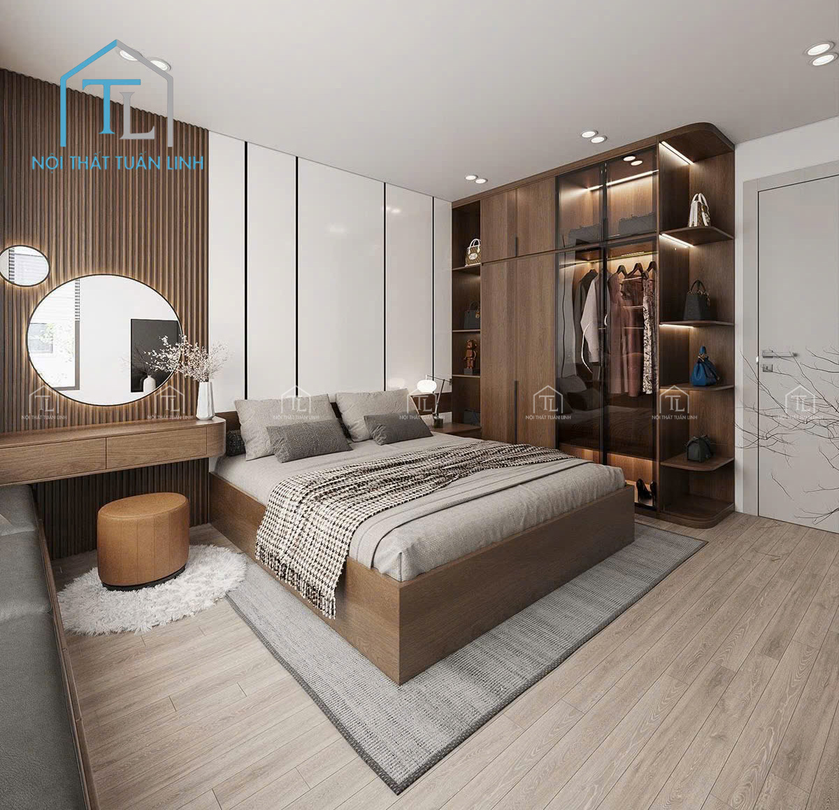 Thiết kế thi công nội thất biệt thự ở Bình Dương