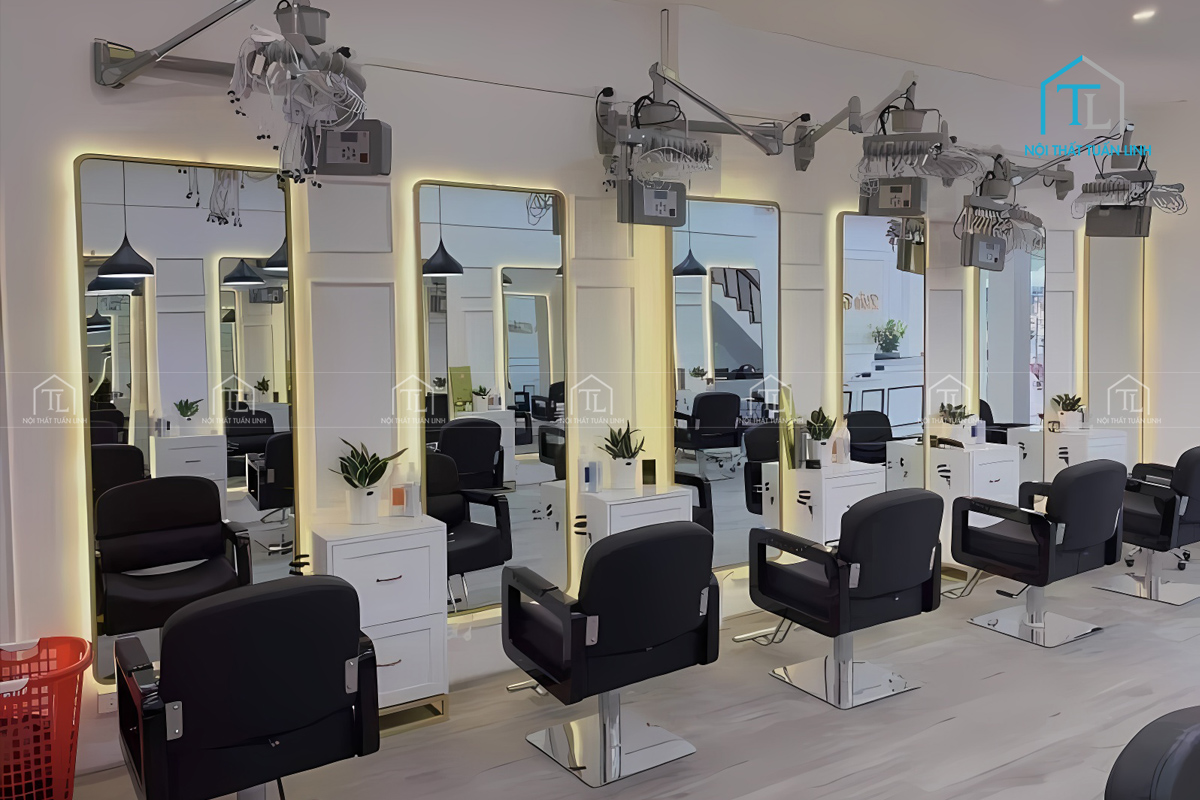 Nội thất salon hair, nail, spa giá xưởng tốt tại TPHCM, Bình Dương
