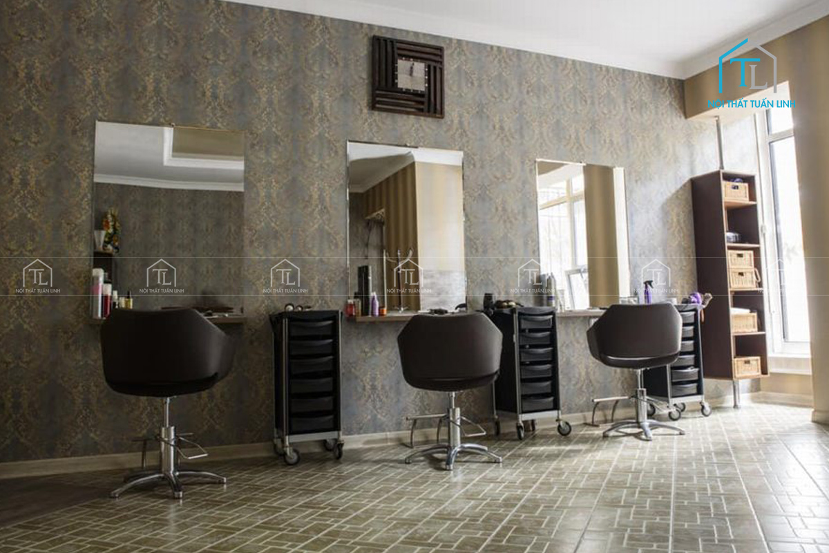 Sửa chữa nâng cấp làm mới nội thất salon tóc, nail, spa