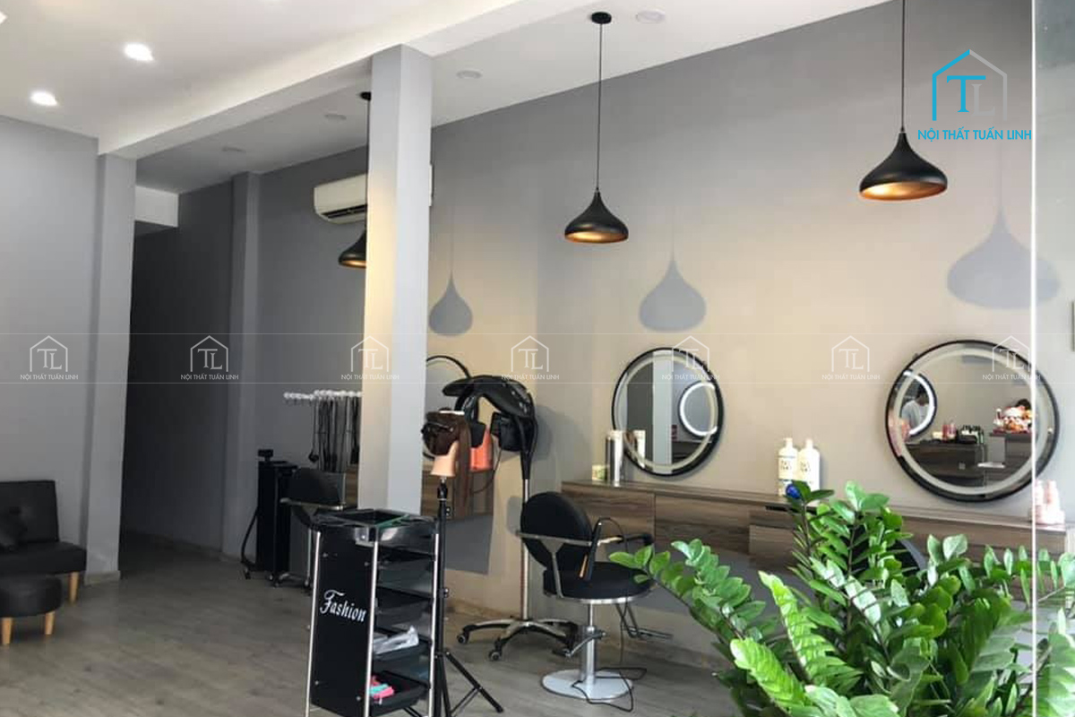 Thi công nội thất salon hair, nail, spa giá xưởng