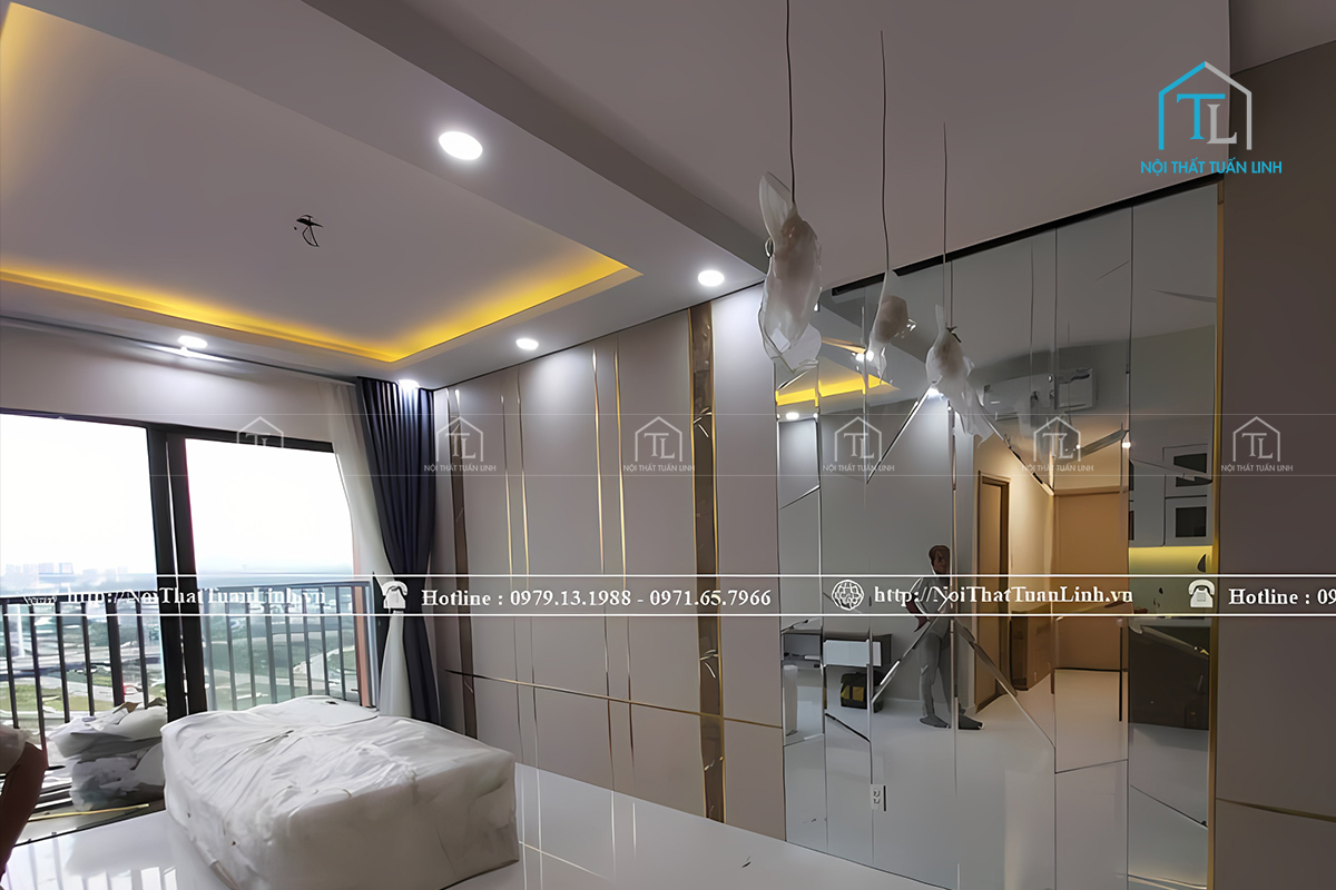 Thiết kế thi công nội thất nhà biệt thự căn hộ văn phòng showroom tại Bình Dương