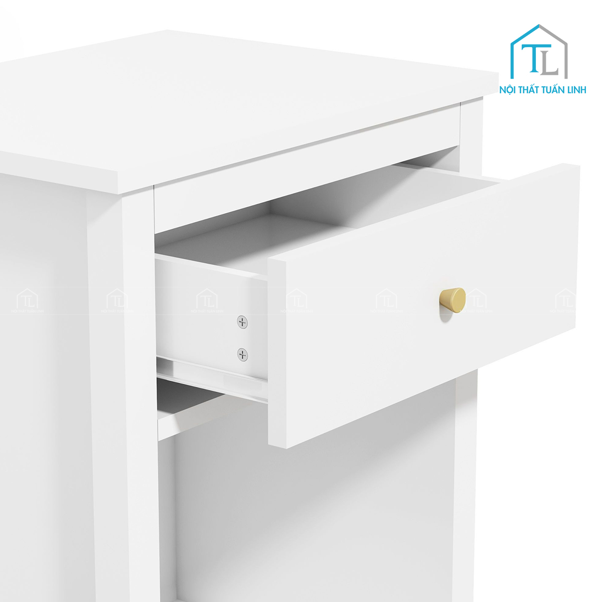 Tủ đầu giường MDF hiện đại thiết kế tối giản