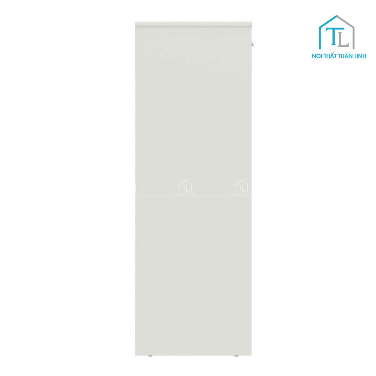 Tủ giày dép gỗ công nghiệp 2 cánh màu trắng