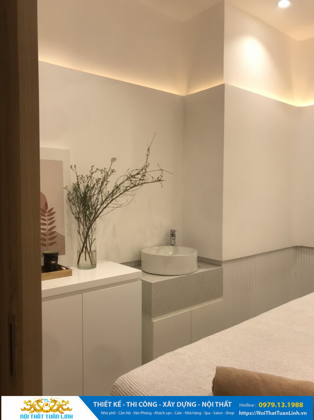 Thiết kế và thi công nội thất spa