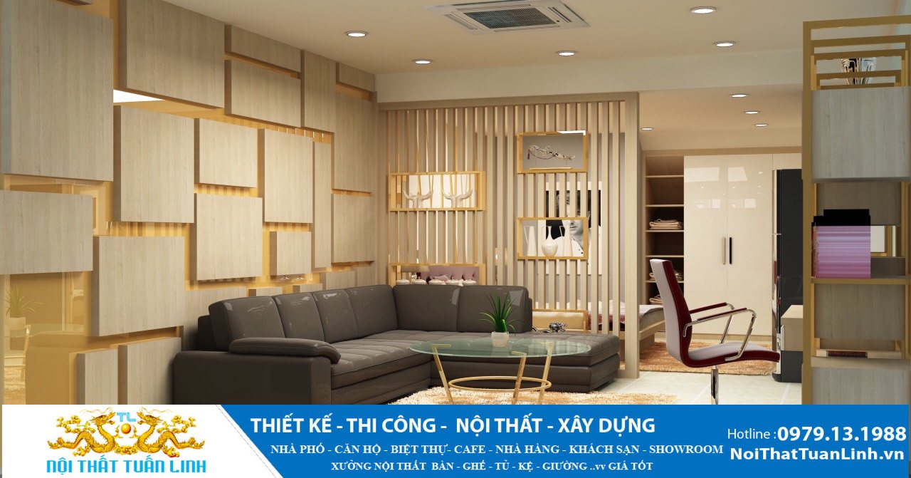 Thiết kế nội thất căn hộ giá bình dân