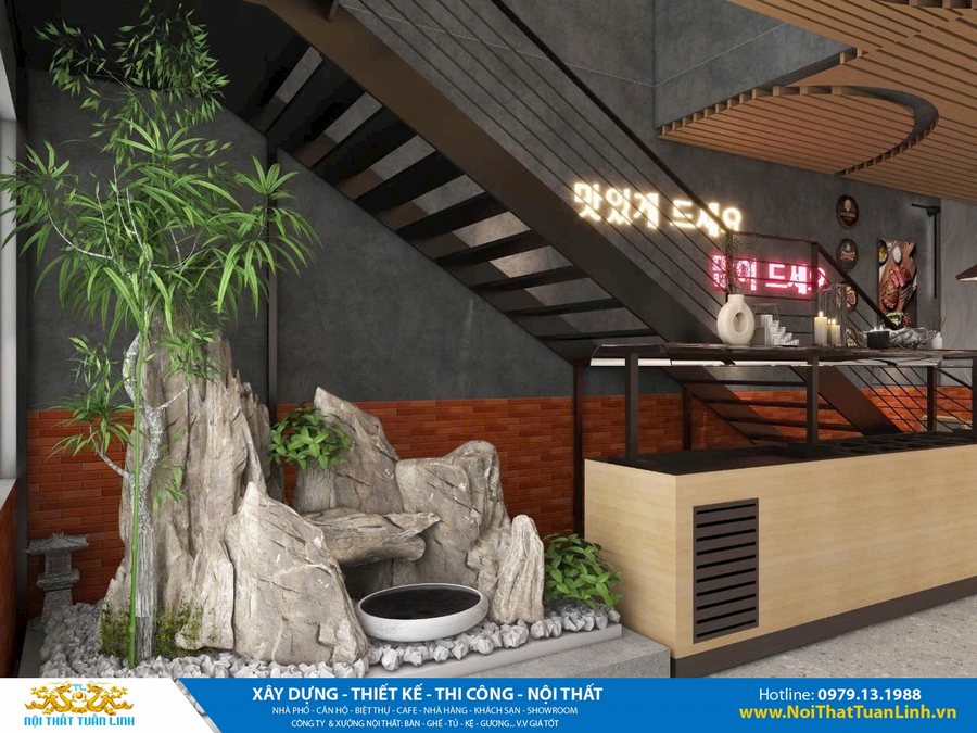 Thiết kế nội thất nhà hàng